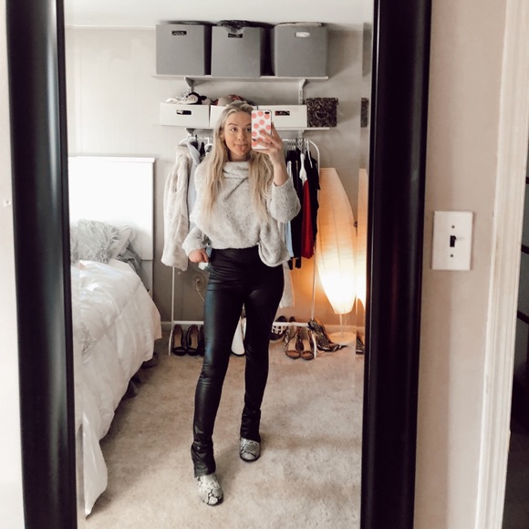 Nasty Gal Pants - NASTYGAL leather pants 4
